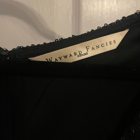 Wayward Fancies Sequined Crepe Ruffle Tier Dress - Never Worn! No tags. - Picture 3 of 11